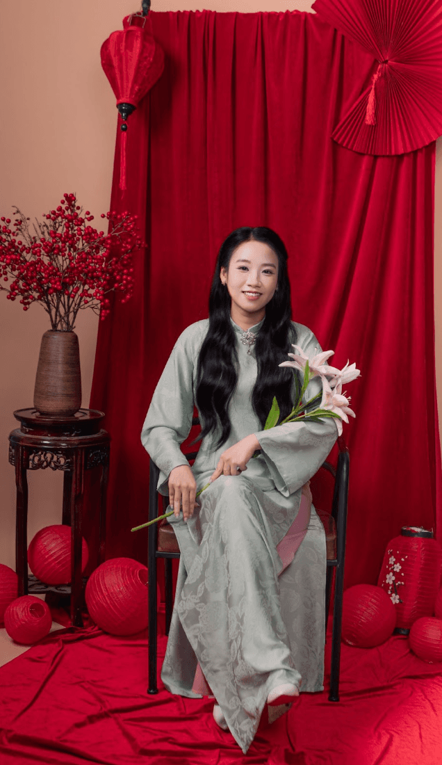 Áo dài Bạch Liên - Thumbnail 2