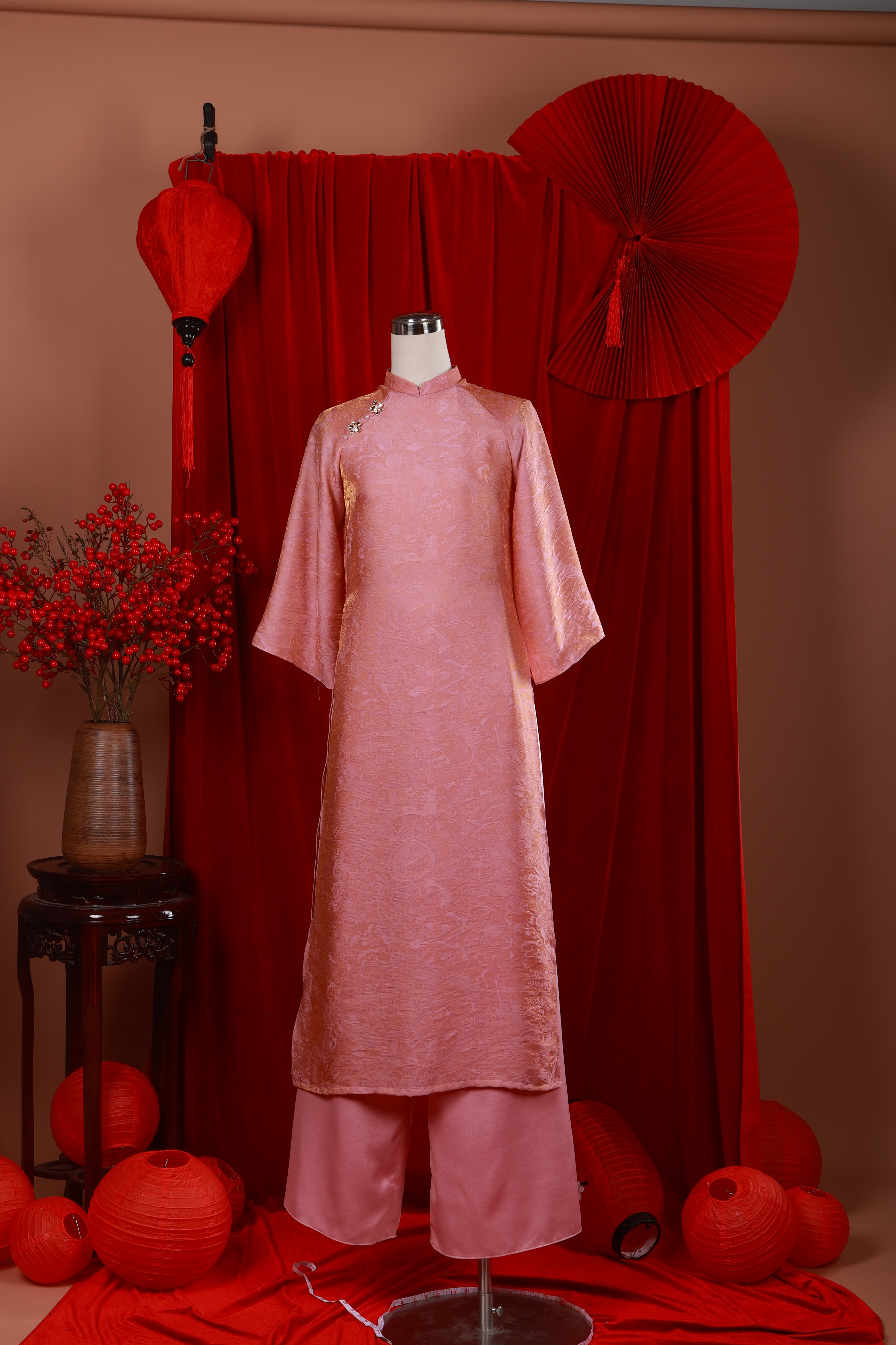 Áo dài Phấn Nguyệt - góc 3/29