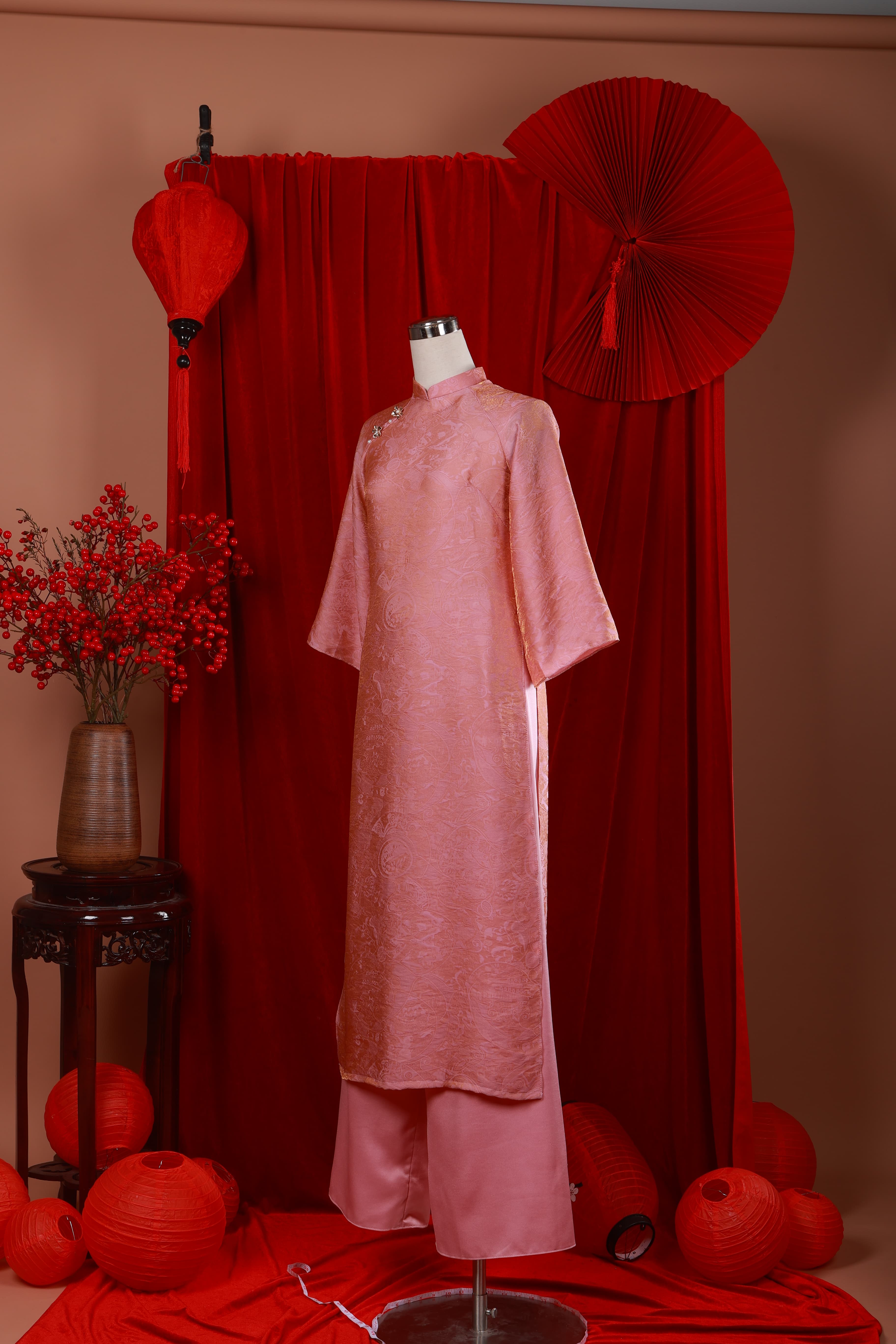 Áo dài Phấn Nguyệt - góc 5/29